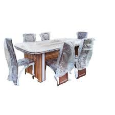 Browse through our stylish dining room chairs now! Hrm Exquisite Hdf Solid Board Dining Set With 6 Dining Chairs Brown Konga Online Shopping