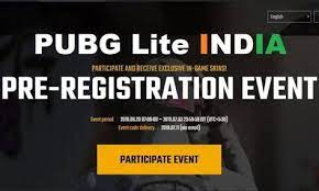 Pubg Lite India Is Now Open For Pre Registration Till 4th July India