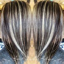 Day Night Hair Color Soft Dark Brown With Cream Soda Blonde Highlights Joico Blonde In 2020 Covering Gray Hair Hair Highlights Blonde Highlights
