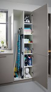 Utility Rooms By Schuller Modern Practical Spaces Nova Matt Kitchen Range Tall Cupboard Fo In 2020 Utility Room Storage Laundry Room Design Utility Room Designs
