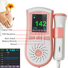Fda Sale Fetal Doppler 3m Probe Prenatal Fetus Heart Rate Monitor Ebay