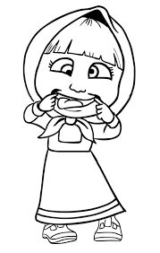 For cartoon lovers, of course familiar with the cartoon masha and the bear. Masha 4 Coloring Page Free Printable Coloring Pages For Kids