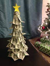 How To Make A Money Tree Christmas Christmas Money Gift Card Tree Tree Gift
