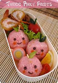Bonita Food Jadul Bentos Parade 1 Three Pinky Fruits Bento Food Kawaii Cooking Bento Recipes