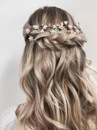 Upstyles Half Up Half Down Www Uptownhair Com Au Longhair Formalhair Upstyle Updo Junior Bridesmaid Hair Ball Hairstyles Curled Hairstyles For Medium Hair