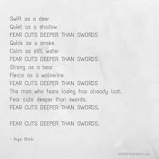 Mantras Of A Water Dancer Interesting Quotes Arya Stark Quotes Character Quotes