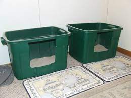 After seeing a nifty cat box with a high price tag, i decided to make my own. Homemade Cat Litter Box Ideas Thriftyfun