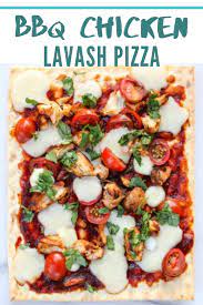 Bbq Chicken Lavash Pizza Atoria S Family Bakery Recipe Bbq Chicken Italian Recipes Bbq