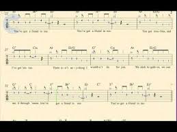 You Ve Got A Friend In Me Piano Sheet Guitar You Ve Got A Friend In Me Randy Newman Toy Story Tabs Vocals Chords Youtube Guitar Tabs Randy Newman Toy Story
