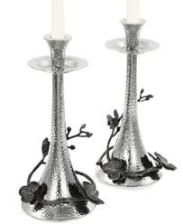Candle holders refine by style: Michael Aram Black Orchid Set Of 2 Candlestick Holders Reviews Candle Holders Home Decor Macy S