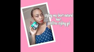 Besides good quality brands, you'll also find plenty of discounts when you shop for hair gel during big sales. I Tried Doing My Own Hair Sofn Free Styling Gel Youtube