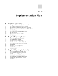 Part 4 Implementation Plan Airport Management Guide For