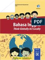 Buku prakarya smp kelas 9 semester 1 k13 revisi 2018 shopee indonesia this is one for you. Buku Pegangan Siswa Bahasa Inggris Smp Kelas 9 Kurikulum 2013 Bahasa Indonesia Bahasa Inggris