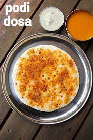 Podi Dosa Recipe Dosa Podi How To Make Podi Dosa Hebbar S Kitchen Recipe Dosa Recipe Recipes Dosa Podi Recipe