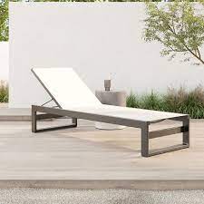 Portside Aluminum Outdoor Chaise Lounge