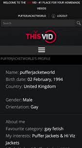 pufferjacketworld on X: Check Out pufferjacketworld On ThisVid, Hot Puffer  Jacket Porn At Your Fingertips, You Have To Join (Create An Account) To  Watch Private Videos 🔥💦 - t.cozuYQ4WGlV7  t.cozcf2M3kIe1  X
