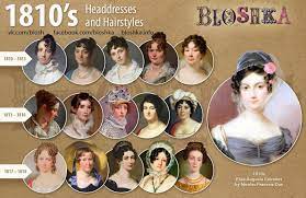1810 S Headdressed And Hairstyles 19th Century Fashion Historical Fashion Victorian Hairstyles