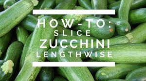 Check spelling or type a new query. How To Slice Zucchini Lengthwise Youtube