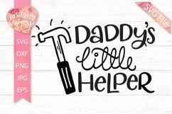 Download Daddy S Little Helper Svg Cute Father Son Svg File Dad Svg 1243897 Cut Files Design Bundles
