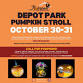 Depot Park Pumpkin Stroll event in Kalispell, MT