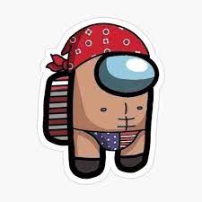Ricardo Milos Among Us Sticker By Katuse In 2021 Cute Cartoon Wallpapers Minecraft Skins Aesthetic Memes