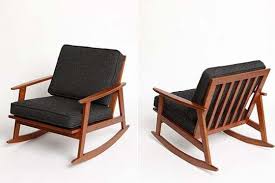 Affordable Mid Century Style Rocker Mid Century Modern Rocking Chair Mid Century Modern Chair Modern Rocking Chair
