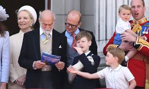 Prince george, duke of kent / children See The Funny Moment Prince George Plucks Booklet From Prince Michael Of Kent S Hands Hello