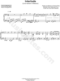 The preview comes in the form of i n t e r l u d e, a track with some talking. Interlude Piano Sheet Music Music Sheet Collection