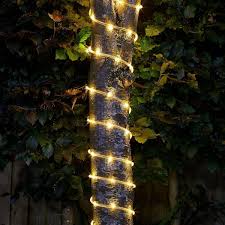 This Simple Yet Effective Solar Rope Light With 100 Warm White Leds Has An 8 6m Lit Length And Is Perfect For Tr Solar Rope Light Led Rope Lights Rope Light