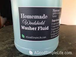 Homemade Windshield Washer Fluid And Rain Repellent A Good Simple Life Windshield Washer Fluid Homemade Windshield Washer Fluid Washer Fluid