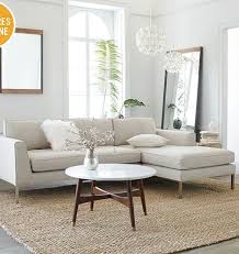 Rug Under Couch Sofa Branco Moveis Sala Decoracao