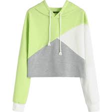 Contrast Drawstring Drop Shoulder Hoodie Light Green S 15 Liked On Polyvore Featuring Tops Hoodies Hooded Drawstring Hoodie Drop Shoulder Hoodie Hoodies