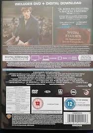 Fantastic Beasts and Where To Find Them dvd 5051892204156