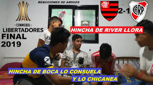 Revisa cómo ver gratis el superclásico a través del. Flamengo 2 1 River Final Reacciones De Amigos Copa Libertadores 2019 Youtube