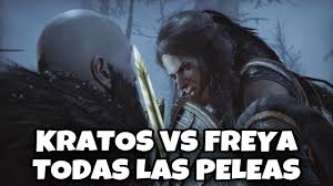 KRATOS VS FREYA | TODAS LAS PELEAS | GOD OF WAR RAGNAROK PS5 (ESPAÑOL  LATINO) - YouTube