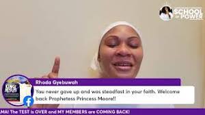 GOD has restored my darling PRINCESS MOORE back to Queen Belemzy Ministries 