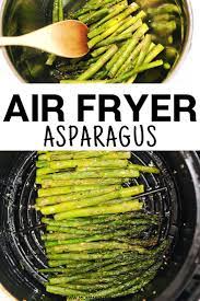 Air Fryer Asparagus Crispy Keto Friendly Momma Fit Lyndsey Recipe Air Fryer Recipes Healthy Low Carb Air Fryer Recipes Healthy Air Fryer Recipes Easy