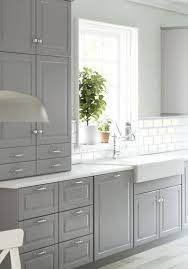 Fiecare tara mai are si alte optiuni. Ikea Bodbyn Grey Kitchen Koksrenovering Ikeakok Koksskap