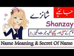 Shanzay شانزے Name Meaning In Urdu Hindi Youtube Names With Meaning Girl Names With Meaning Muslim Baby Names