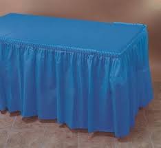 Plastic Table Skirt Adhesive Pleated 29 Inch 14 Ft Decoracoes De Parede Para Festa Decoracao Com Tnt Toalha De Mesa Para Festa