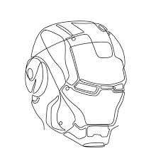 Iron Man Marvel Avengers Superhero Art Single Line Art Etsy In 2021 Iron Man Drawing Easy Iron Man Drawing Iron Man Art
