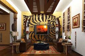 This modern space was accentuated with a shades of ocher, carvings of wood and the artworks make this living room terrific. Modern Living Room Wall Art Ideas Novocom Top