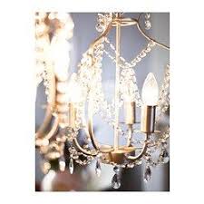 Kristaller Silver Colour Glass Chandelier 3 Armed Ikea Ikea Chandelier Chandelier Small Chandelier