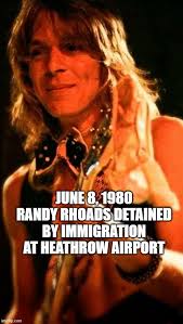 Randy Rhoads and Ozzy US Tour 1981 in NYC