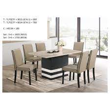 Maybe you would like to learn more about one of these? Latest Design 1 6 Marble Dining Set Meja Makan Marble Limited Stock Hot Items Shopee Malaysia
