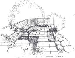Stottconceptsketchweb3 Jpg 1024 791 Landscape Design Drawings Design Sketch Landscape Design