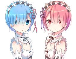 rem ram re zero kara hajimeru isekai seikatsu ラムレムりん 1 カワイイアニメ かわいいイラスト リゼロ イラスト