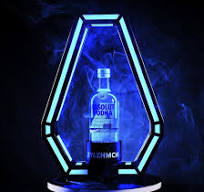 Amazon.com: ZYLZHMCH LED Liquor Display Shelf, Ace of Spade ...