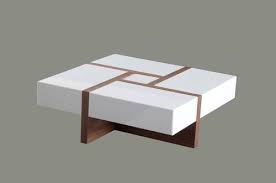 We carry very modern and contemporary coffee tables to match our italian design sofa sets and sectional sofas. Modrest Makai Modern White Walnut Square Coffee Table By Vig Furniture