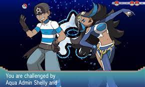 Pokémon Alpha Sapphire Battles #06 ~ Aqua Admin Shelly - YouTube